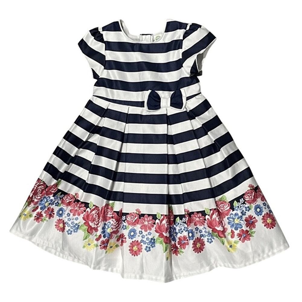 Little Me Satin Dress Sz. 4